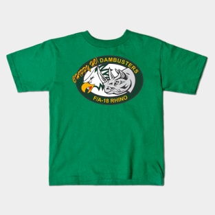 VFA-195 Dambusters - Rhino Kids T-Shirt